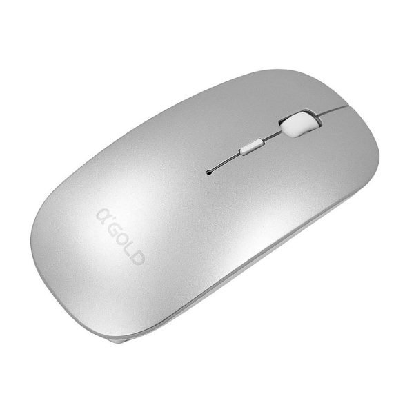 Mouse Sem Fio 2.4GHZ Recarregável USB Ergonômico Wireless AGold - Image 9